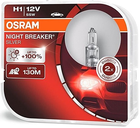 OSR H1 12v 55W +100% NBU Silver Box